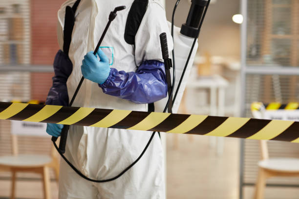 Professional Blood Cleanup technician working in Dover, NJ